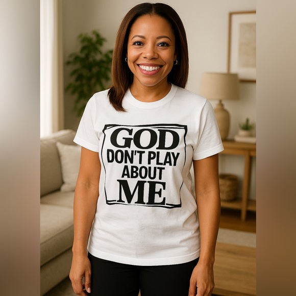 Unisex God Inspired Casual T-Shirt - Picture 4 of 8